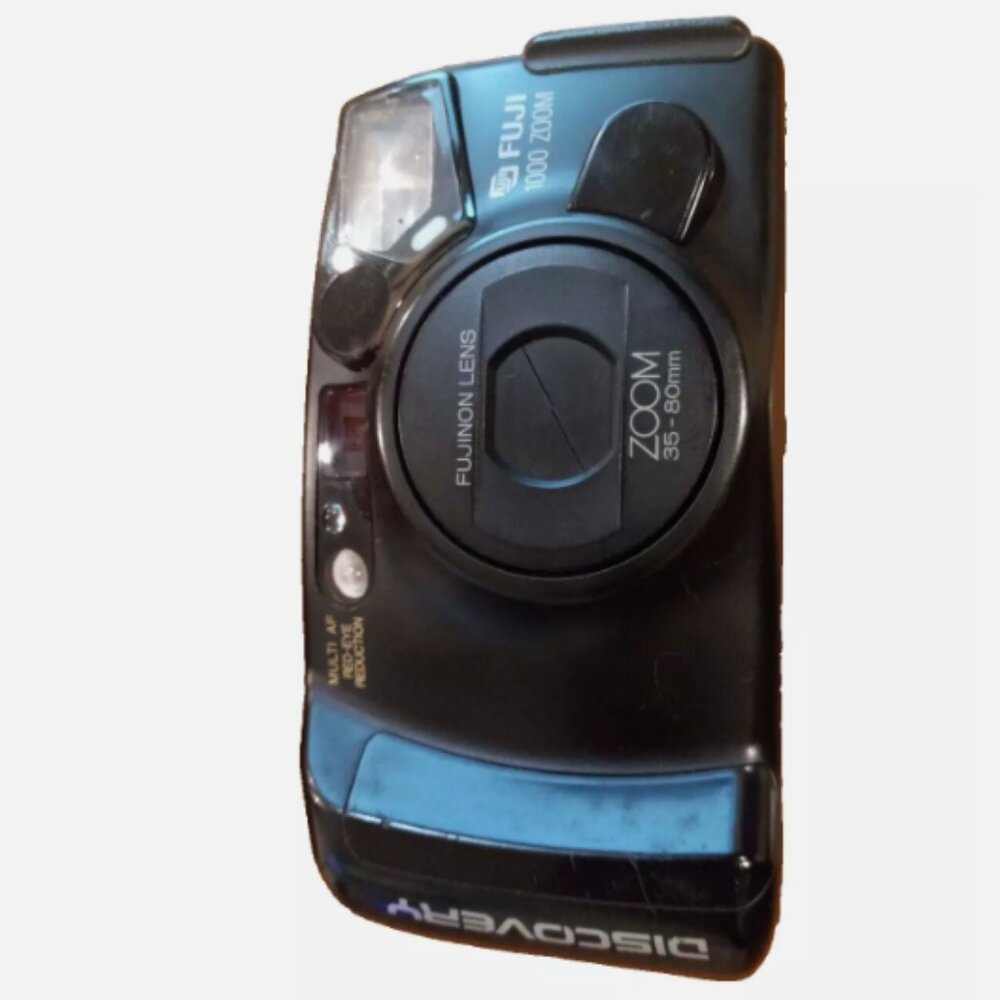 Fuji Discovery 1000 Zoom Date Panorama 35mm Multi AF Red-Eye Reduction Camera